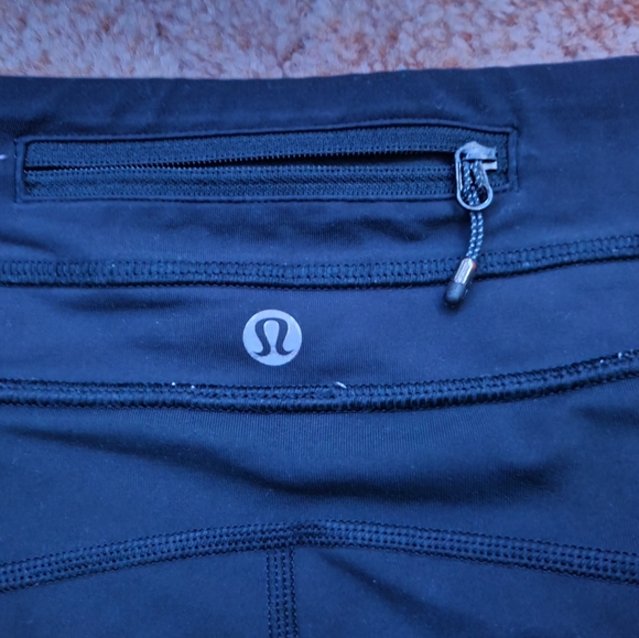Lululemon leggings back zipper pocket Swift Speed High-Rise Crop 25" size 4 - Picture 5 of 6